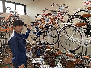 自転車を販売しています