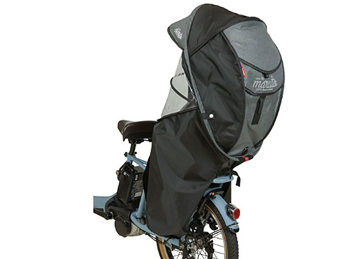 後子供乗せ用　レインカバー　