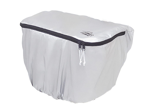 前用　カゴカバー ファスナー付き