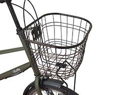 茶色ワイヤーカゴ